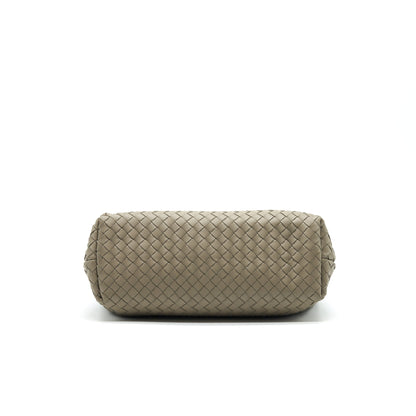 Bottega Veneta Large Olympia Purse Grey
