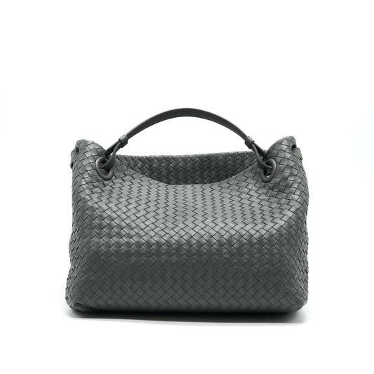 Bottega Veneta Garda Tote Purse Grey