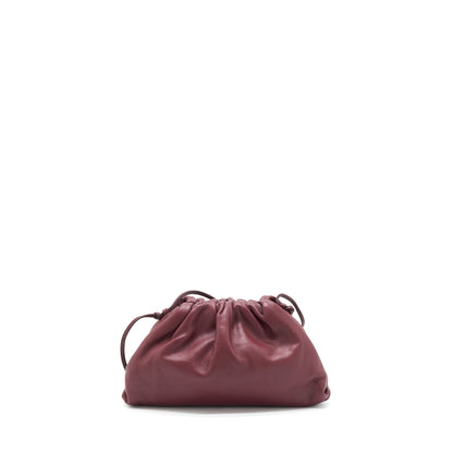 Bottega Veneta The Mini Pouch Dark Red