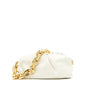 Bottega Veneta Chain Pouch Purse White