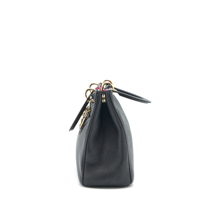 Dior Diorissimo Tote Purse Black Rovelle Bags