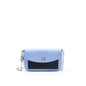 Dior Evening Wallet on chain Light Blue/ black/ White Rovelle Bags