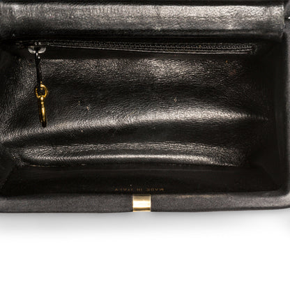 Chanel Luxury Leather Black Handbag Style 18 Rovelle Bags