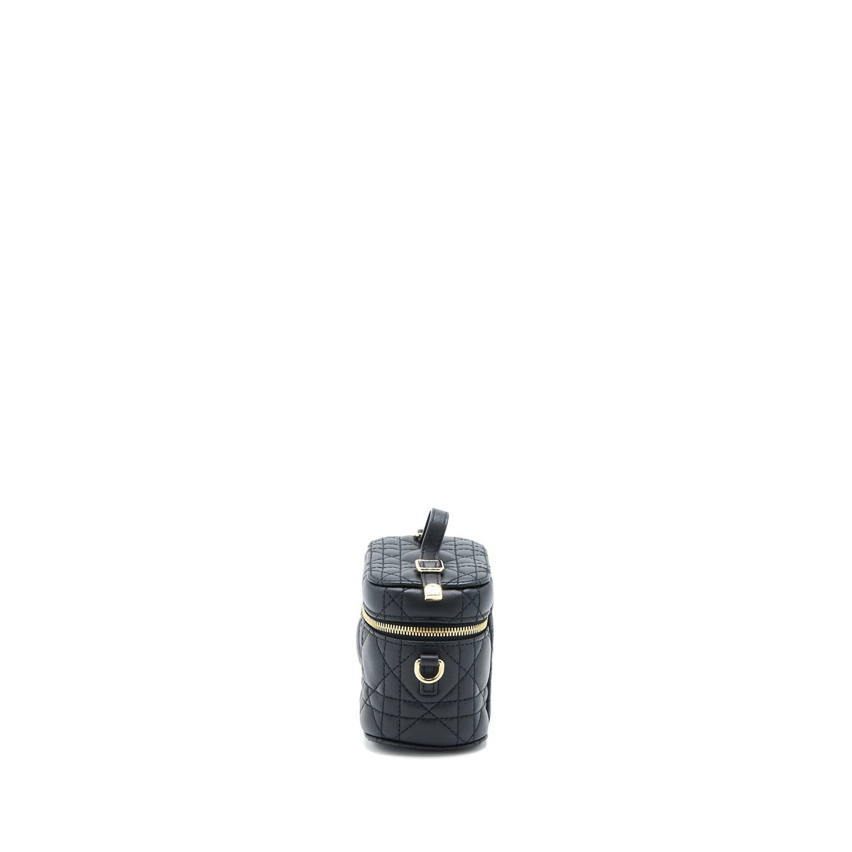 Dior Micro Lady Dior Vanity Case Lambskin Black Rovelle Bags