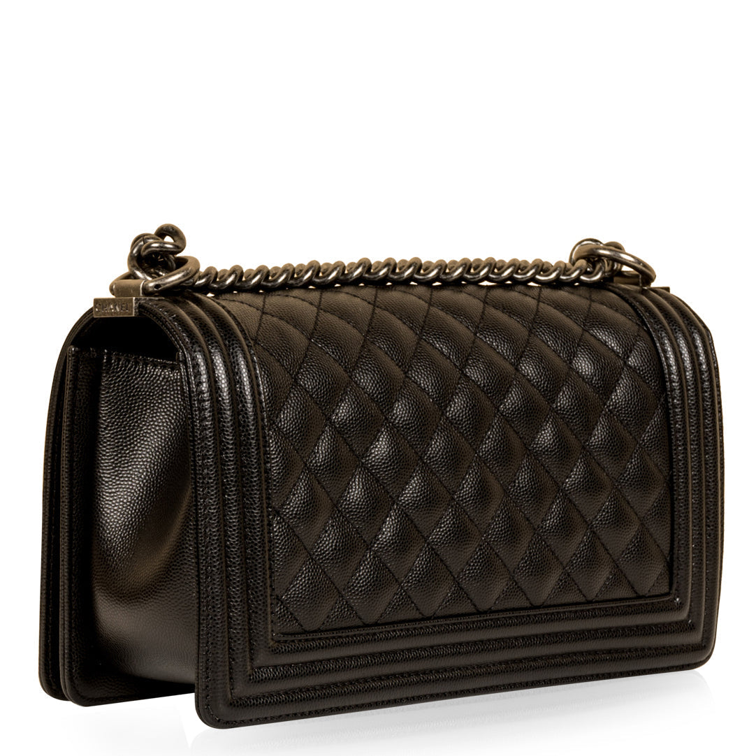 Chanel Medium Boy Bag - Caviar Rovelle Bags