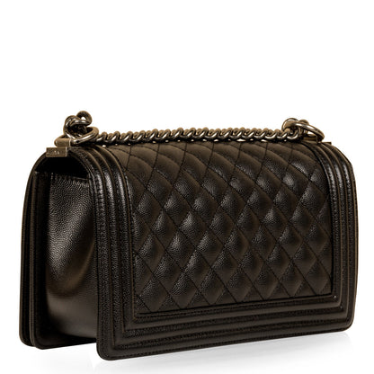 Chanel Medium Boy Bag - Caviar Rovelle Bags