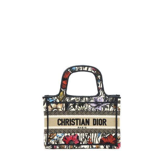 Christian Dior Limited Edition Mini Book Tote Rovelle Bags