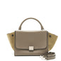 Celine Trapeze Purse Calfskin Grey