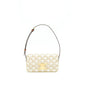 Celine Triomphe Mini Purse Calfskin White