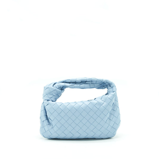 Bottega Veneta Mini Jodie Purse Light Blue