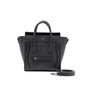 Celine Nano Luggage Purse Calfskin Black