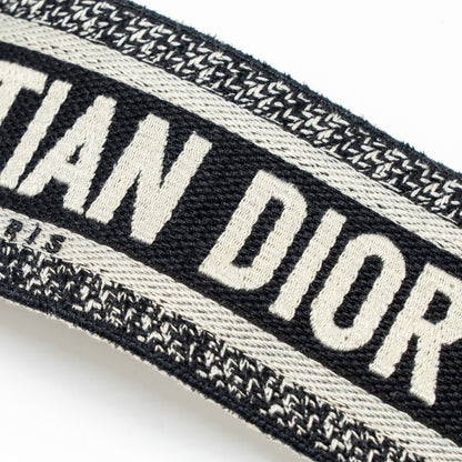 Dior Shoulder Strap Oblique Canvas Black Rovelle Bags