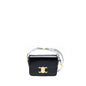 Celine Teen Triomphe Mini Purse Calfskin Black
