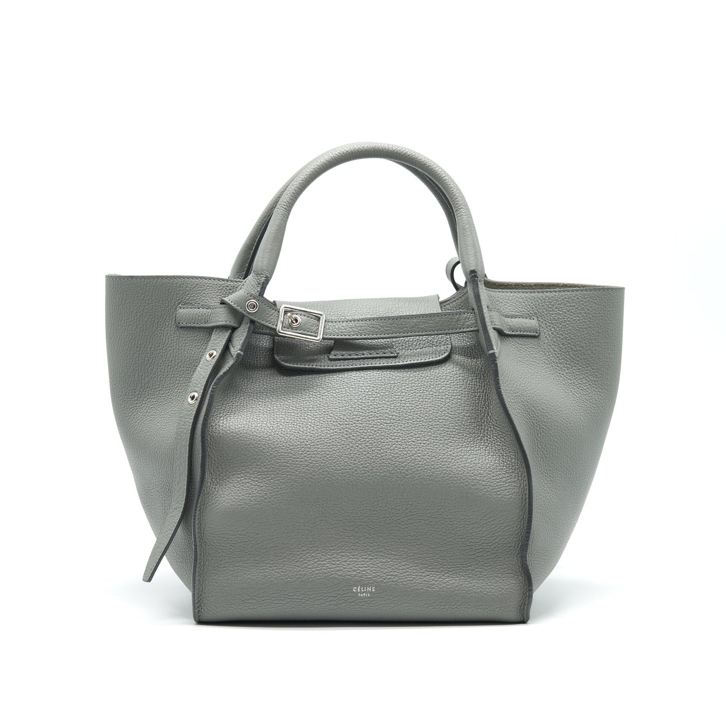 Celine Small Big Purse with Long Strap Grey