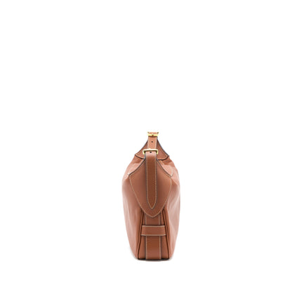 Celine Medium Romy Purse in Supple Calfskin Tan