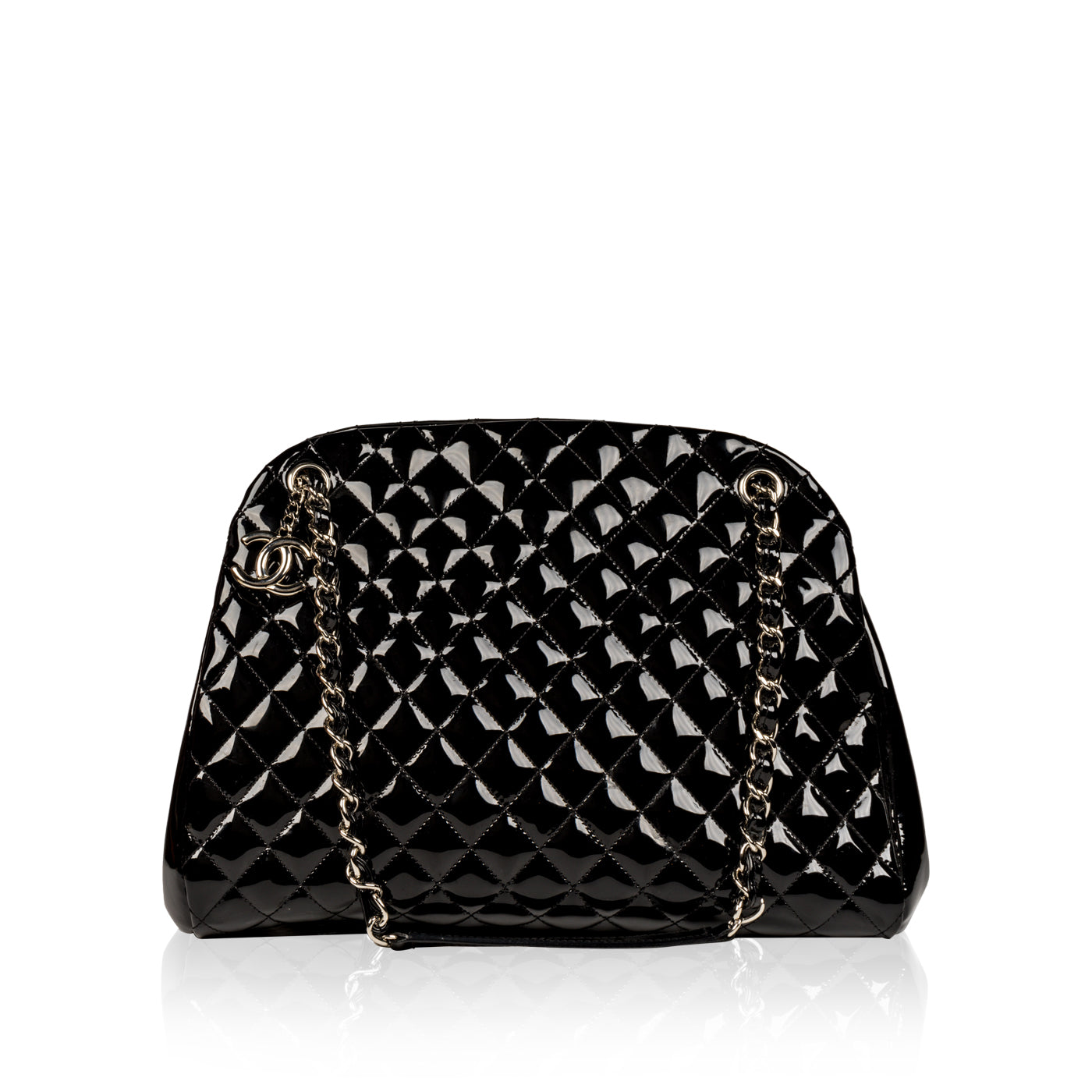 Chanel Mademoiselle Patent Shoulder Bag Rovelle Bags