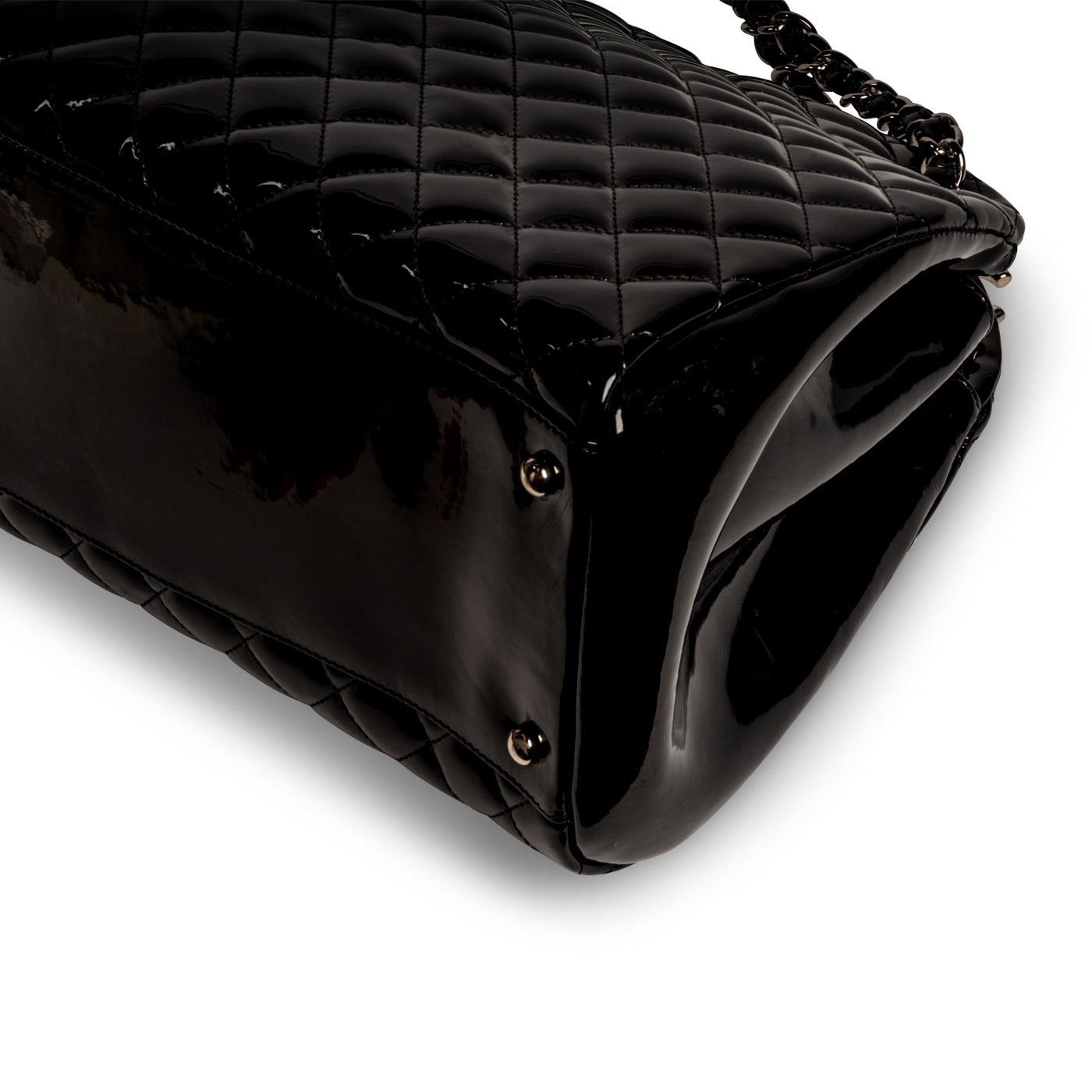 Chanel Mademoiselle Patent Shoulder Bag Rovelle Bags