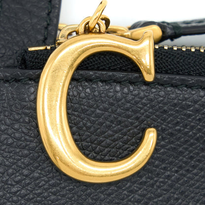Dior Saddle Trio Crossbody Pouch Calfskin Black Rovelle Bags