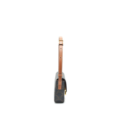 Celine Triomphe Mini Purse Calfskin