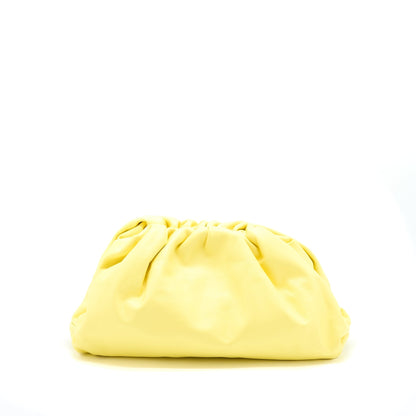 Bottega Veneta Clutch Calfskin Yellow
