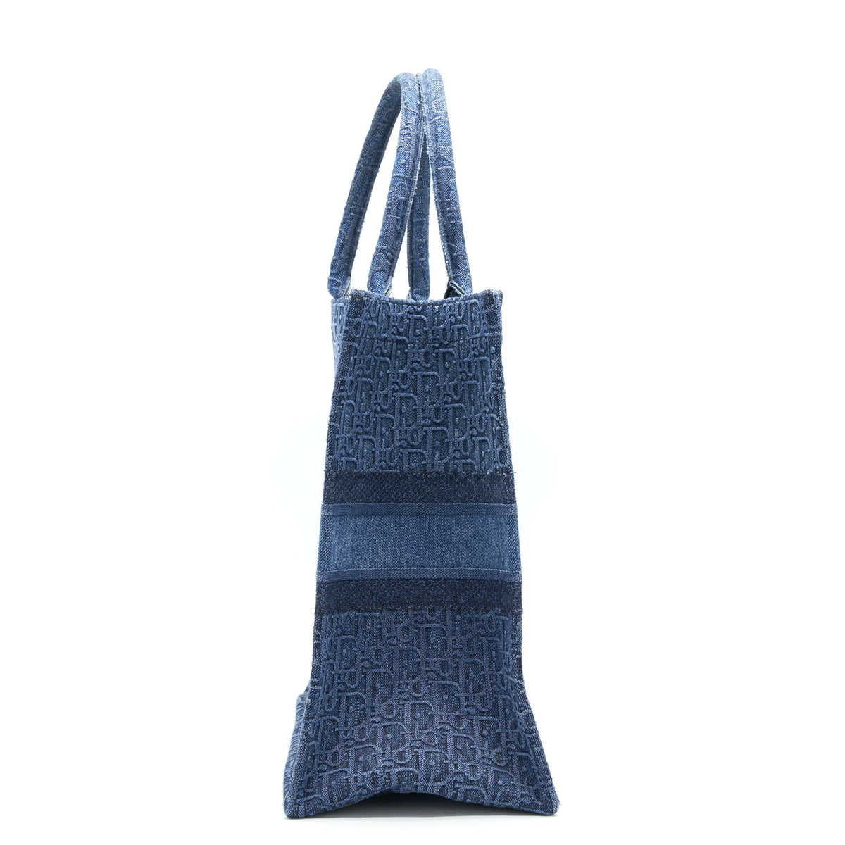 Dior Denim Dior logo print Book Tote Rovelle Bags