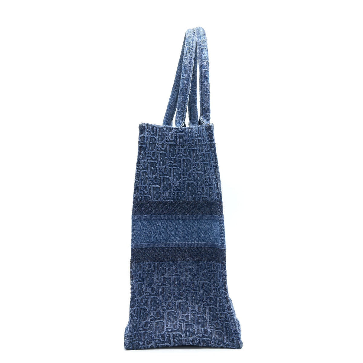 Dior Denim Dior logo print Book Tote Rovelle Bags