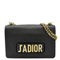 CHRISTIAN DIOR J'Adior Medium Leather Flap Chain Shoulder Bag Black Rovelle Bags