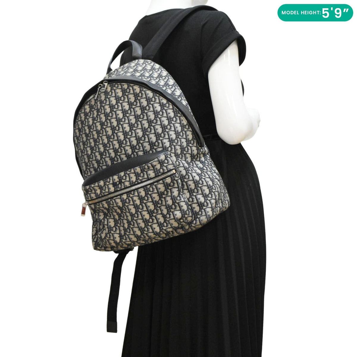 CHRISTIAN DIOR Kids Rider Mini Oblique Jacquard Backpack Beige Rovelle Bags