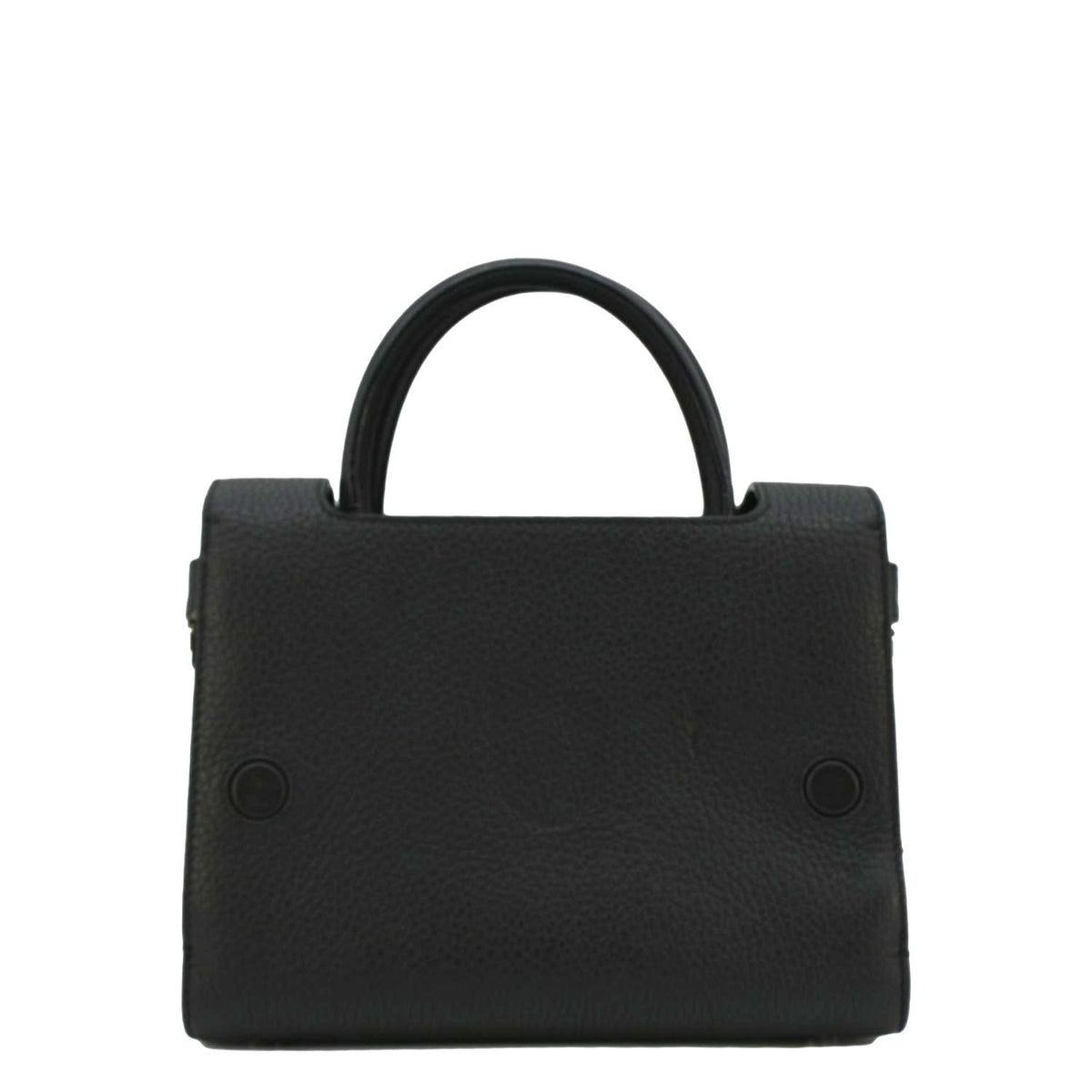 CHRISTIAN DIOR Diorever Flap Leather Shoulder Bag Black Rovelle Bags