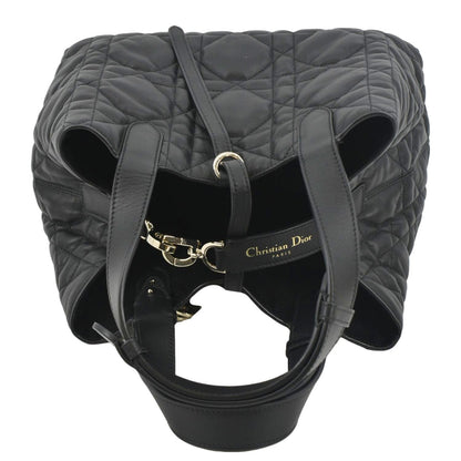 CHRISTIAN DIOR Medium Toujours Leather Shoulder Bag Black Rovelle Bags