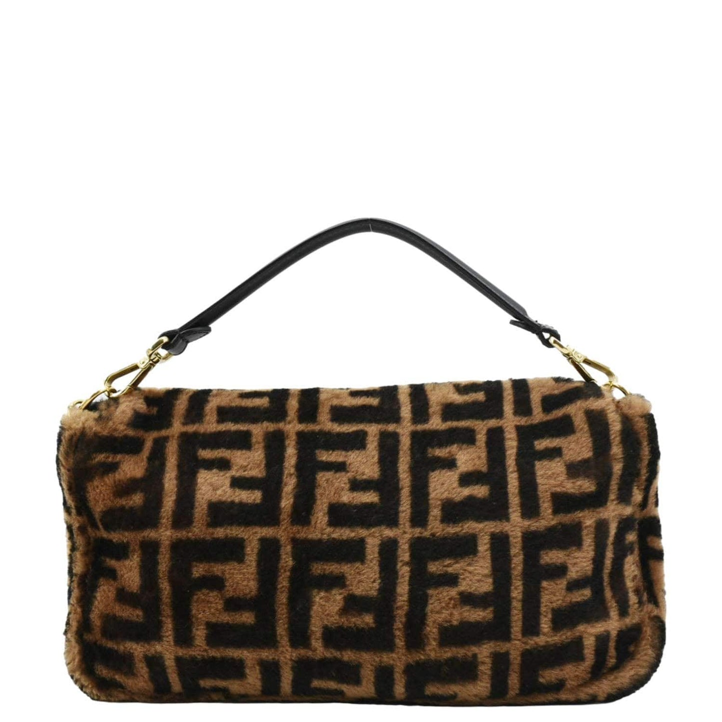 Fendi Tote Canvas Brown Tote Bag Style 3 Rovelle Bags