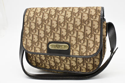 Dior Shoulder Bag in Brown Oblique Canvas Rovelle Bags