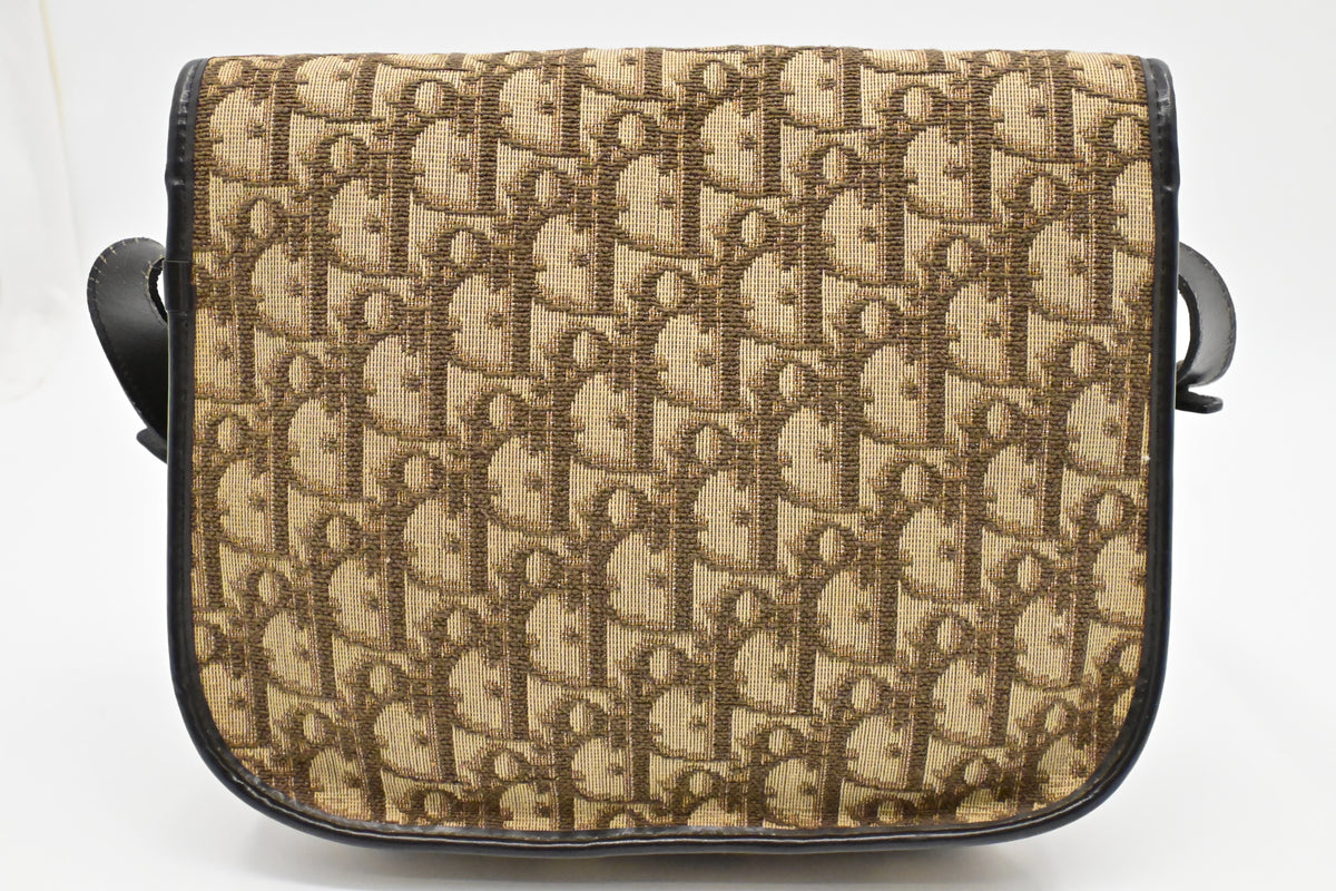 Dior Shoulder Bag in Brown Oblique Canvas Rovelle Bags