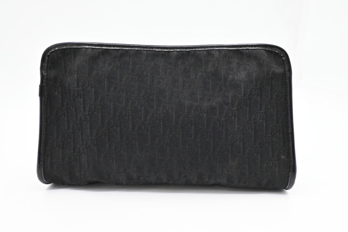 Dior Pouch in Black Oblique Canvas Rovelle Bags