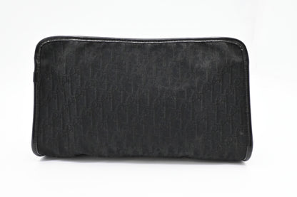 Dior Pouch in Black Oblique Canvas Rovelle Bags