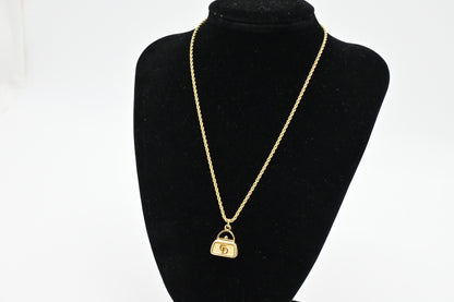 Dior CD Bag Necklace Rovelle Bags