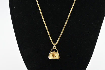 Dior CD Bag Necklace Rovelle Bags