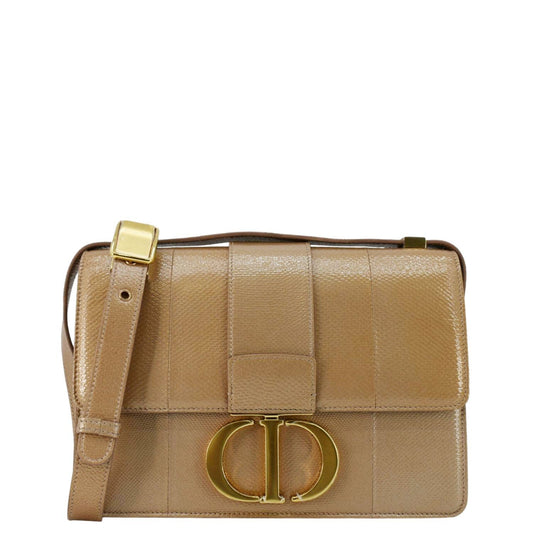Christian Dior 30 Montaigne Flap Leather Crossbody Bag Brown Rovelle Bags