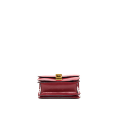 Celine Small Classic Purse In Box Calfskin Red