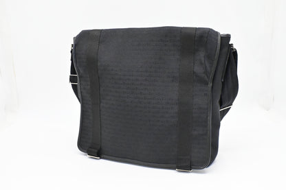 Dior Messenger Bag in Black Canvas Rovelle Bags