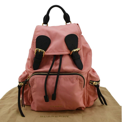 Burberry Technical Rucksack Nylon Pink Backpack