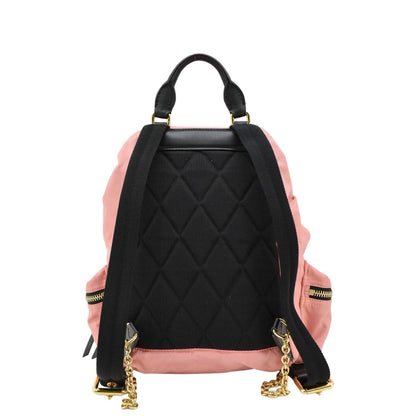 Burberry Technical Rucksack Nylon Pink Backpack