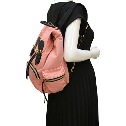 Burberry Technical Rucksack Nylon Pink Backpack