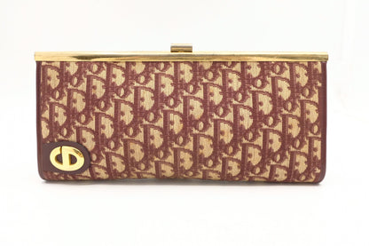 Dior Clutch in Red Oblique Canvas Rovelle Bags