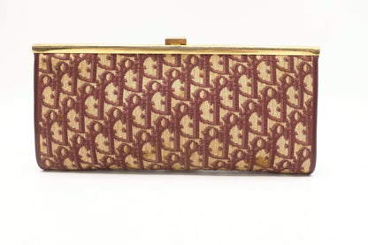 Dior Clutch in Red Oblique Canvas Rovelle Bags