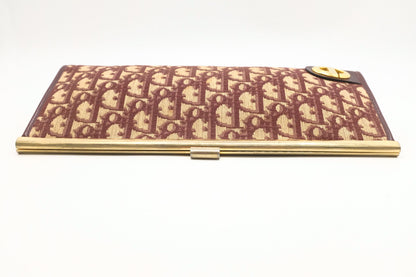 Dior Clutch in Red Oblique Canvas Rovelle Bags