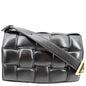 BOTTEGA VENETA Padded Cassette Leather Crossbody Bag Black