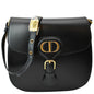 CHRISTIAN DIOR Bobby Frame Calfskin Leather Crossbody Bag Black Rovelle Bags
