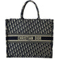CHRISTIAN DIOR Large Book Oblique Embroidered Canvas Tote Bag Multicolor - Hot Deals Rovelle Bags