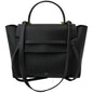 CELINE Mini Belt Grained Calfskin Leather Shoulder Bag Black - Hot Deals
